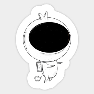 Spaceman Sticker